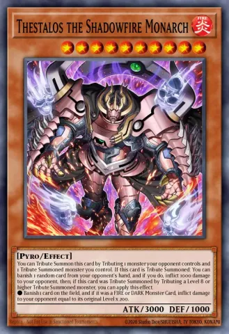 Thestalos the Shadowfire Monarch · EN023