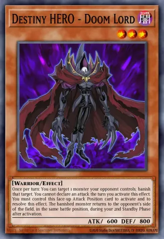 Destiny HERO - Doom Lord · EN001