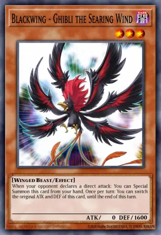 Blackwing - Ghibli the Searing Wind · EN001