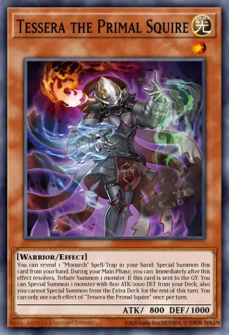 Tessera the Primal Squire · EN018