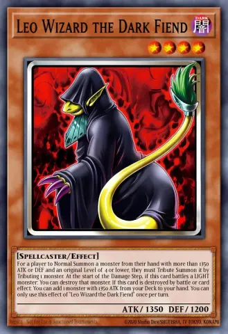 Leo Wizard the Dark Fiend · EN027