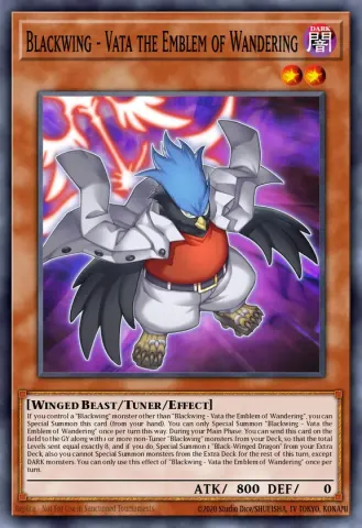 Blackwing - Vata the Emblem of Wandering · EN001