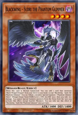 Blackwing - Sudri the Phantom Glimmer · EN004