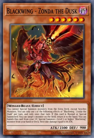 Blackwing - Zonda the Dusk · EN005
