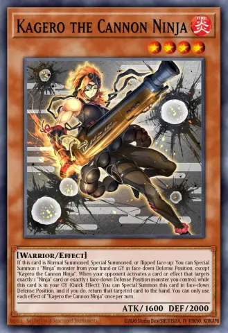 Kagero the Cannon Ninja · EN018