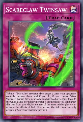 Scareclaw Twinsaw · EN075