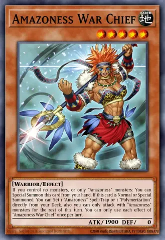 Amazoness War Chief · EN095