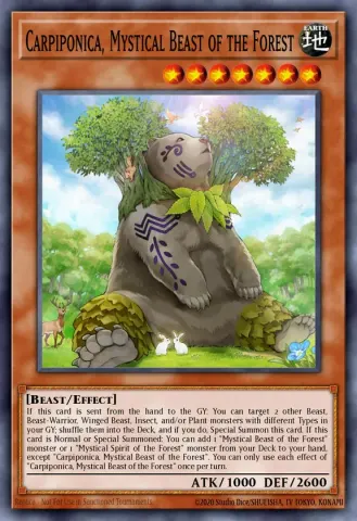 Carpiponica, Mystical Beast of the Forest · EN022