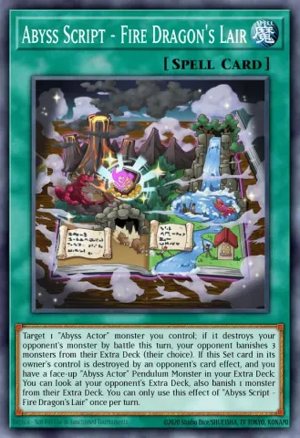 Abyss Script - Fire Dragon's Lair · EN025