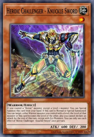 Heroic Challenger - Knuckle Sword · EN015
