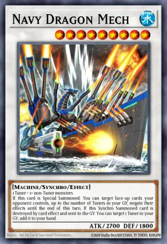 Navy Dragon Mech · EN082