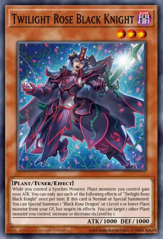 Twilight Rose Black Knight · EN005