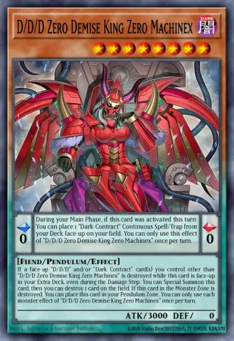 D/D/D Zero Doom Queen Machinex · EN003