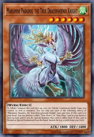Mariamne Paradox, the True Dracophoenix Knight · EN019