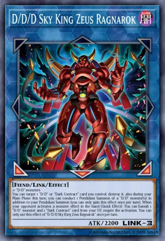 D/D/D Sky King Zeus Ragnarok · EN049