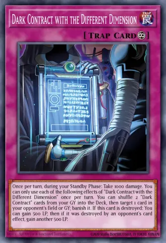 Dark Contract with the Different Dimension · EN073