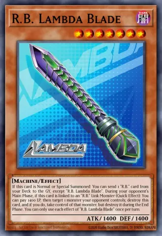 R.B. Lambda Blade · EN091