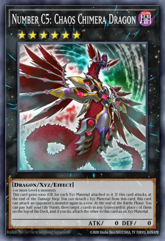 Number C5: Chaos Chimera Dragon · EN043