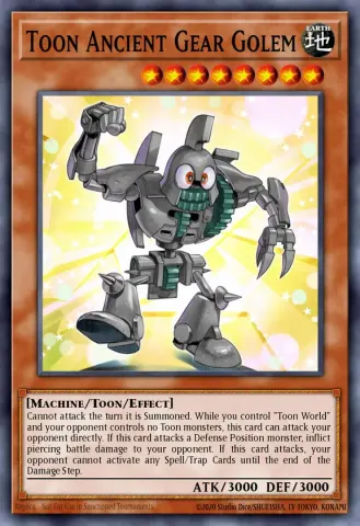 Toon Ancient Gear Golem · EN063