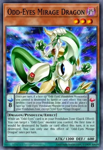 Odd-Eyes Mirage Dragon · EN001