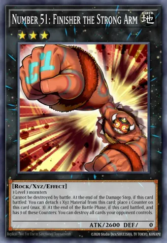 Number 51: Finisher the Strong Arm · EN024