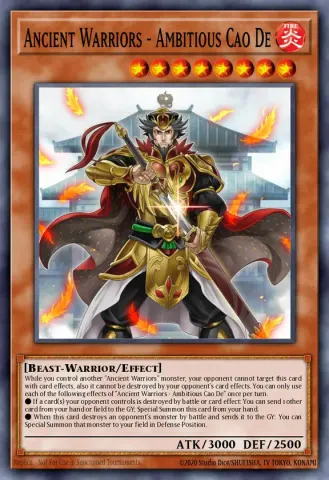 Ancient Warriors - Ambitious Cao De · EN020