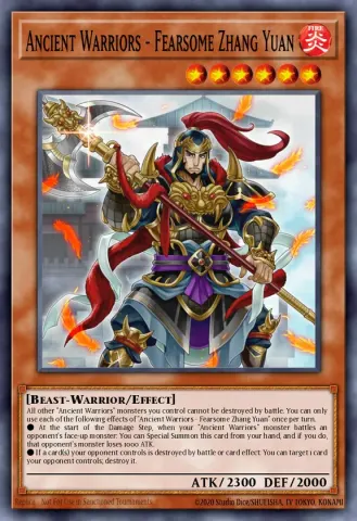 Ancient Warriors - Fearsome Zhang Yuan · EN021