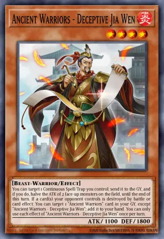 Ancient Warriors - Deceptive Jia Wen · EN022