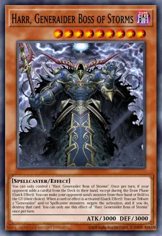 Harr, Generaider Boss of Storms · EN027