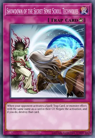 Showdown of the Secret Sense Scroll Techniques · EN078