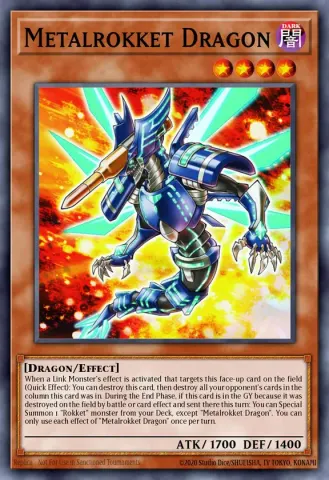 Metalrokket Dragon · EN008