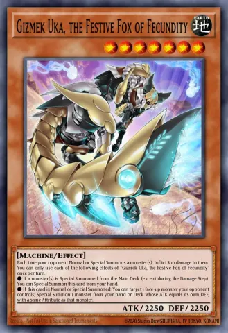 Gizmek Uka, the Festive Fox of Fecundity · EN031