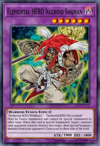 Elemental HERO Necroid Shaman · EN036