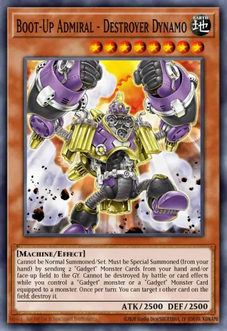 Boot-Up Admiral - Destroyer Dynamo · EN002