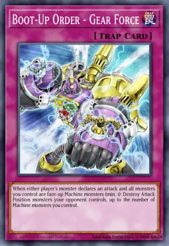 Boot-Up Order - Gear Force · EN004