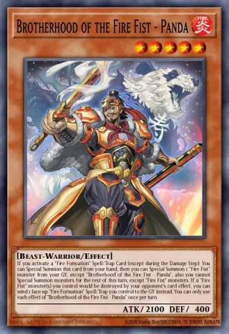 Brotherhood of the Fire Fist - Panda · EN013