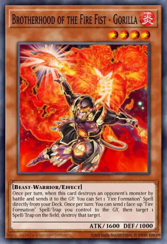 Brotherhood of the Fire Fist - Gorilla · EN023