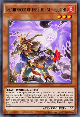 Brotherhood of the Fire Fist - Rooster · EN025