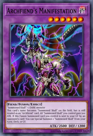 Archfiend's Manifestation · EN034