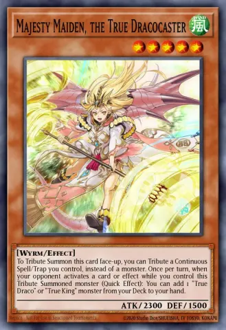 Majesty Maiden, the True Dracocaster · EN052