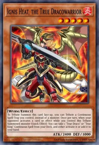 Ignis Heat, the True Dracowarrior · EN053
