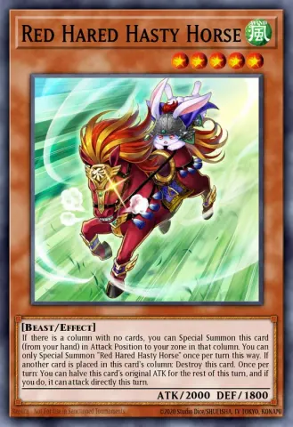 Red Hared Hasty Horse · EN034