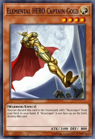 Elemental HERO Captain Gold · EN014