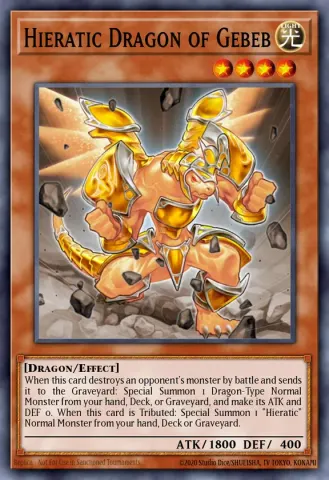 Hieratic Dragon of Gebeb · EN019