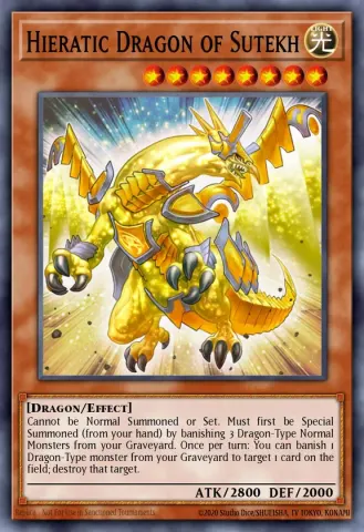 Hieratic Dragon of Sutekh · EN025