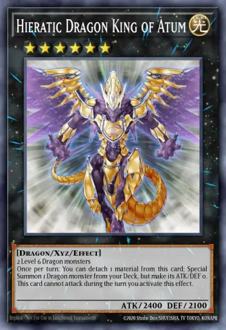 Hieratic Dragon King of Atum · EN047