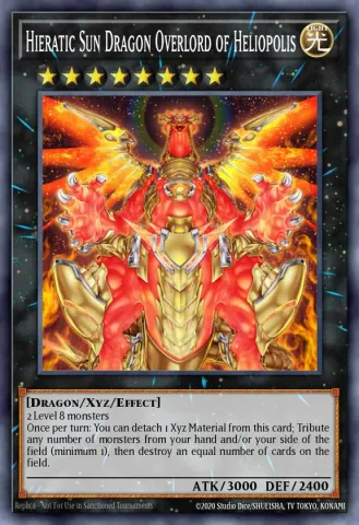 Hieratic Sun Dragon Overlord of Heliopolis · EN048