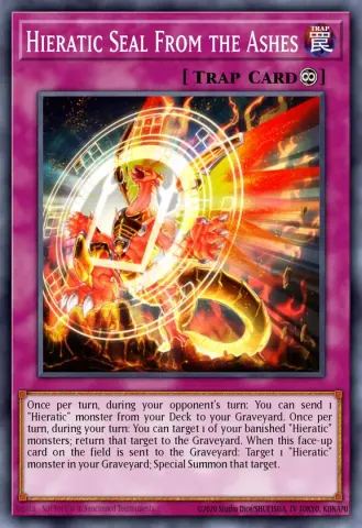 Hieratic Seal From the Ashes · EN088