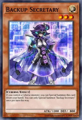 Backup Secretary · EN002