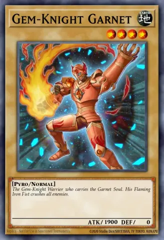Gem-Knight Garnet · EN001